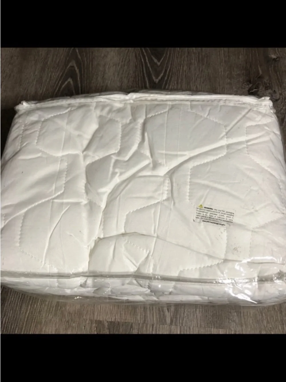 White Mattress Pad 48’x75’
